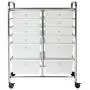 Honey-Can-Do Rolling Storage Cart and Organizer with 12 Plastic Drawers Honey-Can-Do Rolling Storage Cart and Organizer with 12 Plastic Drawers