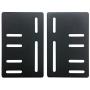 Kings Brand Bed Frame Headboard Bracket Modification Modi-Plate, Set of 2 Plates