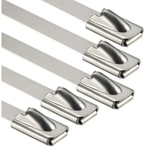 uxcell 24 Inches Stainless Steel Cable Zip Ties Multi-Purpose Metal Exhaust Wrap 10pcs uxcell 24 Inches Stainless Steel Cable Zip Ties Multi-Purpose Metal Exhaust Wrap 10pcs