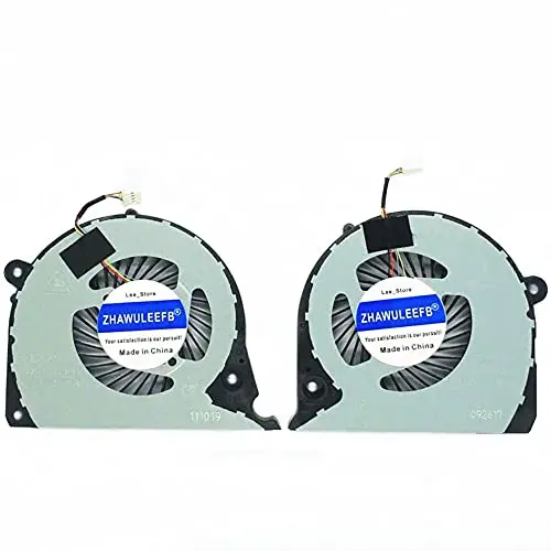 Lee_store Replacement New CPU+GPU Cooling Fan for Dell Inspiron 15 7577 7588 G7-7588 G7-7577 Series, DFS2000054H0T FK0D 5.97 CFM+DFS541105FC0T FK0F 5.51 CFM Fan Lee_store Replacement New CPU+GPU Cooling Fan for Dell Inspiron 15 7577 7588 G7-7588 G7-7577 Series, DFS2000054H0T FK0D 5.97 CFM+DFS541105FC0T FK0F 5.51 CFM Fan