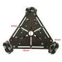 2021 SZDoit Premium Omni Wheel Metal Robot Car Chassis for Arduino/Raspberry pi, ROS Robot Platform with 3 DC High Torque Encoder Motor and 58mm Omnidirectional Wheel, DIY RC Toy Kit 2021 SZDoit Premium Omni Wheel Metal Robot Car Chassis for Arduino/Raspberry pi, ROS Robot Platform with 3 DC High Torque Encoder Motor and 58mm Omnidirectional Wheel, DIY RC Toy Kit
