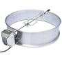 onlyfire Universal Stainless Steel Charcoal Kettle Rotisserie Ring Kit for Weber 2290 and Other Models
