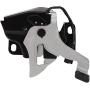 ECCPP Black Hood Latch Assembly Compatible with 2006-2011 for Honda Civic Replace Part Number 74120-SNA-A21 74120SNAA21 HO1234121