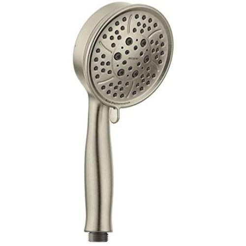 Moen 164927BN Replacement 4-Function Eco-Performance Handheld Showerhead, Brushed Nickel Moen 164927BN Replacement 4-Function Eco-Performance Handheld Showerhead, Brushed Nickel