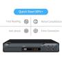 LP-077 DVD Player for TV, Region Free DVD CD Discs Player with HDMI & AV Output (HDMI & AV Cable Included), HD1080P, Built-in PAL/NTSC, Supports MIC/USB2.0 (Metal Case)