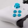 Metal Thumbsticks Joysticks for Xbox One, Aluminum Alloy ABXY Bullet Buttons Analog Grip Replacement Parts for Xbox One, Xbox One S/X, Xbox Series X Controllers with Installation Tools(Blue)