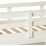 DONCO Twin Sweet Dreams LOW LOFT, White/Grey