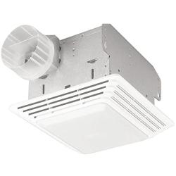 Broan-NuTone 678 Exhaust Ventilation Fan and Light Combination for Bathroom and Home, 50 CFM, 2.5 Sones, White