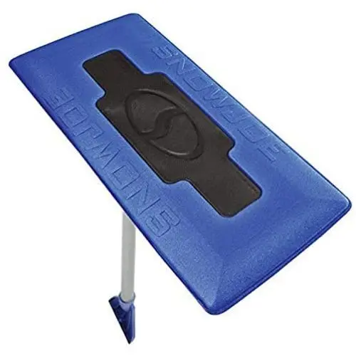 Snow Joe SJBLZD 2-in-1 Snow Broom with 18-Inch Foam Head + Large Ice Scraper, Blue Snow Joe SJBLZD 2-in-1 Snow Broom with 18-Inch Foam Head + Large Ice Scraper, Blue