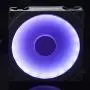 RGB Fan Frame, Ultra-Thin 6mm 10 Color RGB Lighting Changes, 4 pin Connector Ring Heatsink Computer Cooling RGB Fan Frame for Home Office