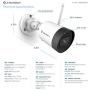 Amcrest SmartHome 4MP Outdoor WiFi Camera Bullet 4MP Outdoor Security Camera, 98ft Night Vision, Built-in Mic, 101° FOV, 2.8mm Lens, MicroSD Storage, ASH42-W (White)