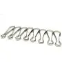 INNETOC 100 Pcs - Metal Spring Hooks 1 1/2'' 38mm Purse Pulis Snap Clip for Lanyard Zipper Pull Id Card (38mm, Nickel) INNETOC 100 Pcs - Metal Spring Hooks 1 1/2'' 38mm Purse Pulis Snap Clip for Lanyard Zipper Pull Id Card (38mm, Nickel)