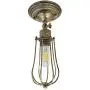 Joy-Now RV Decor Lighting, 12V-36V DC Interior Wall Sconce with Warm White LED Edison Bulb 6W 600lumen, Industrial Metal Cage Shade Joy-Now RV Decor Lighting, 12V-36V DC Interior Wall Sconce with Warm White LED Edison Bulb 6W 600lumen, Industrial Metal Cage Shade