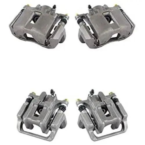 Callahan CCK11114 FRONT + REAR [4] Premium Grade Semi-Loaded OE Caliper Assembly Set Kit