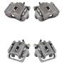 Callahan CCK11114 FRONT + REAR [4] Premium Grade Semi-Loaded OE Caliper Assembly Set Kit