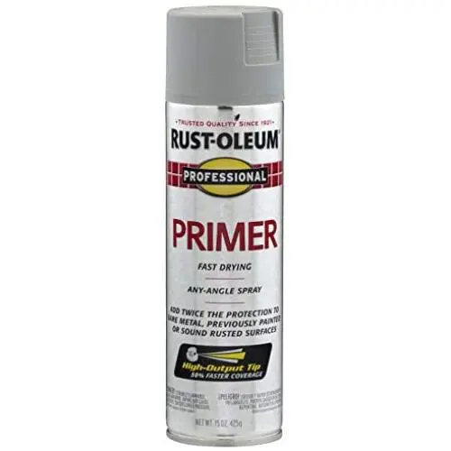Rust-Oleum 7582838 Professional Primer Spray Paint, 15 oz, Gray Primer Rust-Oleum 7582838 Professional Primer Spray Paint, 15 oz, Gray Primer