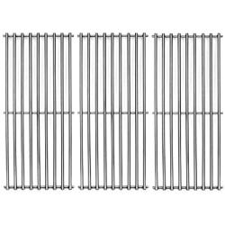 Votenli S6505A (3-Pack) Stainless Steel Cooking Grid Grates Replacement for Chargriller 3001, 3008, 3030, 4000, 5050, 5252,5650,King Griller 3008 5252 Set of 3