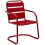 Crosley Furniture CO1030-RE Brighton Retro Metal Chair, Set of 2, Red Crosley Furniture CO1030-RE Brighton Retro Metal Chair, Set of 2, Red