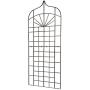 H Potter Garden Trellis for Climbing Plants Wrought Iron Metal Privacy Screen for Patio Deck Porch Outdoor Wall Decor Weather Resistant Large
