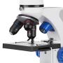 AmScope M162C-2L-PB10-WM''Awarded 2018 Best Students and Kids Microscope Kit'' - 40X-1000X Dual Light All Metal Microscope with Slides and Microscope Book