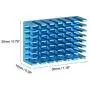 uxcell Electronic Radiators Heatsink for MOS GPU IC Chip Blue 30 x 20 x 10 mm 10pcs