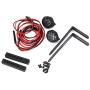 dailymall 1/10 Scale Metal RC Front Bumper with Light for D90 D110 Land Rover Defender, RC Crawler Accessories, Remote Controlled Devices Parts