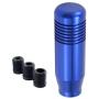Lunsom Metal Car Gear Head Aluminum Alloy Short Stick Shift Handle Knob Fit Most Automatic Manual Transmission Vehicle (Blue)