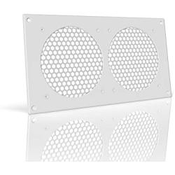 AC Infinity White Ventilation Grille 12'', for PC Computer AV Electronic Cabinets, Replacement Grille for AIRPLATE S7/T7