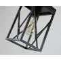 Modern Black Pendant Light with Metal Cage, One-Light Adjustable Rods Industrial Mini Pendant Lighting Fixture for Kitchen Island Cafe Bar Farmhouse, Black Modern Black Pendant Light with Metal Cage, One-Light Adjustable Rods Industrial Mini Pendant Lighting Fixture for Kitchen Island Cafe Bar Farmhouse, Black