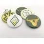 Sigma Alpha Set of 6 Pin-Back Buttons