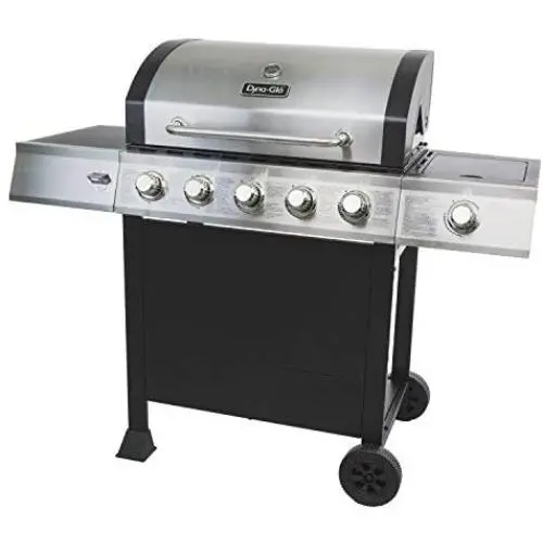 Dyna-Glo DGB515SDP-D 5 Burner Open Cart Propane Gas Grill Dyna-Glo DGB515SDP-D 5 Burner Open Cart Propane Gas Grill