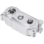 VGEBY RC Transfer Case, 313mm 1/10 Transfer Case Wheelbase Metal Chassis Frame Transfer Case Fit for 1/10 RC Crawler Car (Silver) VGEBY RC Transfer Case, 313mm 1/10 Transfer Case Wheelbase Metal Chassis Frame Transfer Case Fit for 1/10 RC Crawler Car (Silver)