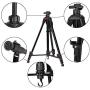 Easel Stand IMAGE Aluminum Metal Tripod Field Easel Adjustable Height 21 to 66 Inches Lightweight and Durable Artist Easel with Portable Bag for Floor/Table-Top Drawing and Displaying