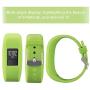Mosstek Bands Compatible with Garmin Vivofit 3/jr/jr 2, Soft Silicone Replacement Sport Wristbands for Kids Girls Boys Women Men Small Large