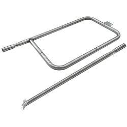 Onlyfire Stainless Steel Burner Tube Fits for Weber Q300/320 Series Gas Grill(Replacement Part of 60036/80387/65032)