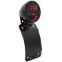 Amazicha LED License Plate Brake Light Taillight Curved Bracket for Harley Sporster Bobber Choppers