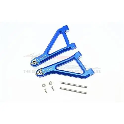 GPM for Traxxas Unlimited Desert Racer 4X4 (#85076-4) Upgrade Parts Aluminum Front Upper Suspension Arm - 8Pc Set Blue GPM for Traxxas Unlimited Desert Racer 4X4 (#85076-4) Upgrade Parts Aluminum Front Upper Suspension Arm - 8Pc Set Blue