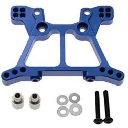 Ky-RC 1 Set Aluminum Alloy Metal Upgrade Chassis Parts Kit for Traxxas Slash 4x4 1/10 RC Car Truck Parts Accessories W001 (Blue)