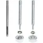 INNETOC 100 Sets - 12mm(1/2'') Metal Line 24 Gunmetal Black Plated Steel Snaps Fastener Leather Rapid Rivet Button Sewing with Seting Tool (12mm, Bronze) INNETOC 100 Sets - 12mm(1/2'') Metal Line 24 Gunmetal Black Plated Steel Snaps Fastener Leather Rapid Rivet Button Sewing with Seting Tool (12mm, Bronze)