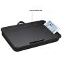 LapGear Sidekick Lap Desk - Black - Fits Up to 15.6 Inch Laptops - Style No. 44218