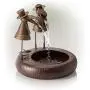 Alpine Corporation NCY356 Metal Toucan Outdoor Water Fountain for Garden, Patio, Deck, Porch-Yard Art Decor, 20-Inch Tall, Brown Alpine Corporation NCY356 Metal Toucan Outdoor Water Fountain for Garden, Patio, Deck, Porch-Yard Art Decor, 20-Inch Tall, Brown