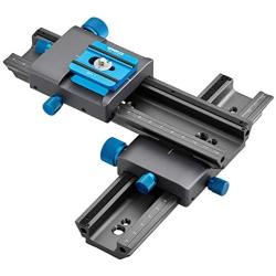 NOVOFLEX Q System Cross Focusing Rail Rack with QPL-1 (Castel-Cross-Q)