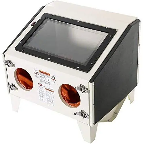 Shop Fox M1114 Benchtop Sandblaster Shop Fox M1114 Benchtop Sandblaster