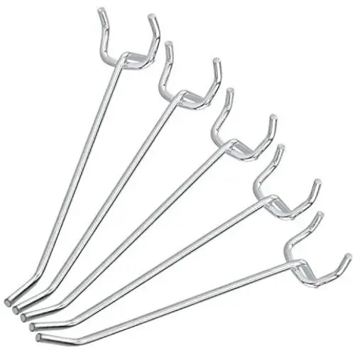 Neiko 53100A 4-Inch Pegboard Hooks and Organizer Assortment | 50-Piece Value Pack Neiko 53100A 4-Inch Pegboard Hooks and Organizer Assortment | 50-Piece Value Pack