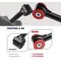 KSP Upper Control Arm Suspension Kit Tubular Black Fit For F-150, Alignment Lift 0 to 2” for 2004-2020 F150, V2.0 KSP Upper Control Arm Suspension Kit Tubular Black Fit For F-150, Alignment Lift 0 to 2” for 2004-2020 F150, V2.0