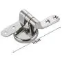 Stainless Steel Toilet Seat Hinge Replacement Parts Mountings with Screws Bolts and Nuts