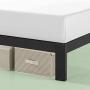 Zinus Arnav Modern Studio 10 Inch Platform 2000H Metal Bed Frame with Wooden Slat Support, King