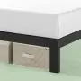 Zinus Arnav Modern Studio 10 Inch Platform 2000H Metal Bed Frame with Wooden Slat Support, King Zinus Arnav Modern Studio 10 Inch Platform 2000H Metal Bed Frame with Wooden Slat Support, King