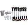 for WPL Upgrade Full Metal Spare Part WPL OP Fitting Metal Accessories Link Set for WPL C14 C24