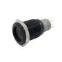 Yakamoz DC12V 16mm 5/8'' Metal Self-Locking Latching Push Button Switch Red Led Power Symbol Car DIY Switch Black